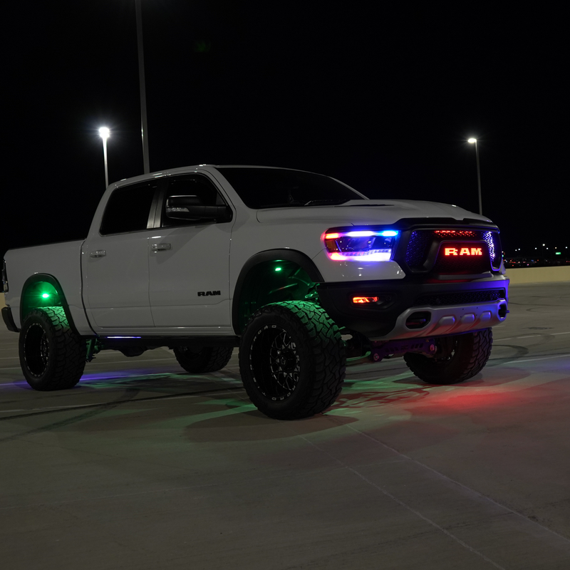 Load image into Gallery viewer, Ram LED Emblem: (Multicolor Flow) 2019-2024
