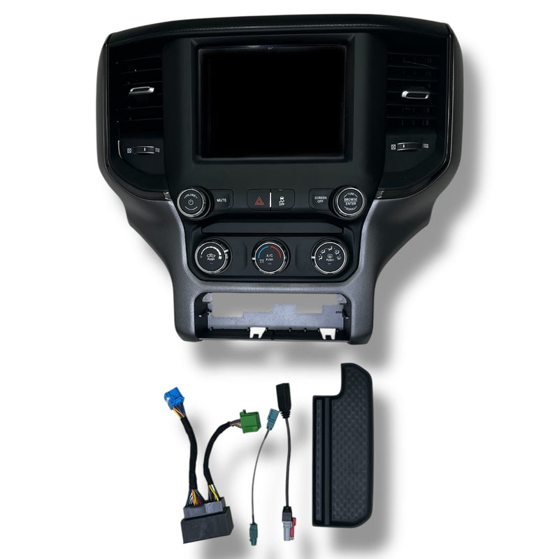 Load image into Gallery viewer, 2019–2024 RAM 1500/2500/3500 UBD Uconnect 5 8.4″ Touchscreen Upgrade Kit (Wireless CarPlay / Android Auto)
