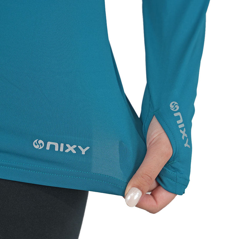 Load image into Gallery viewer, NIXY Women's Rash Guard UPF 50+ for Paddleboarding, Kayaking &amp; Watersports
