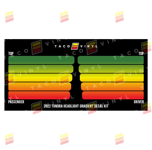 Load image into Gallery viewer, 2022+ Tundra Grille Rib Decal
