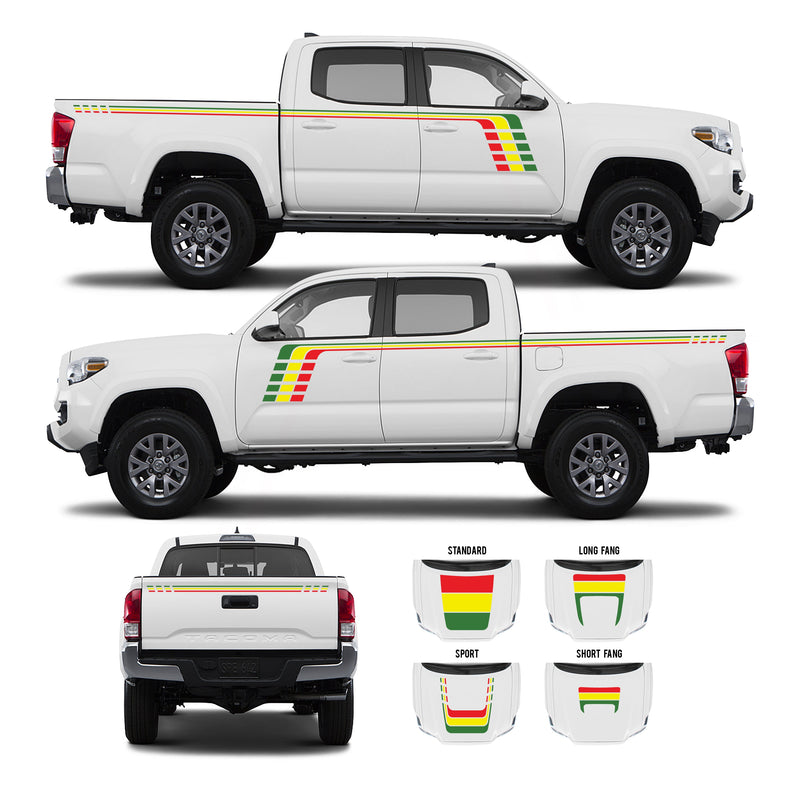 Load image into Gallery viewer, 2016-2023 Tacoma Checkered Stripe Kit
