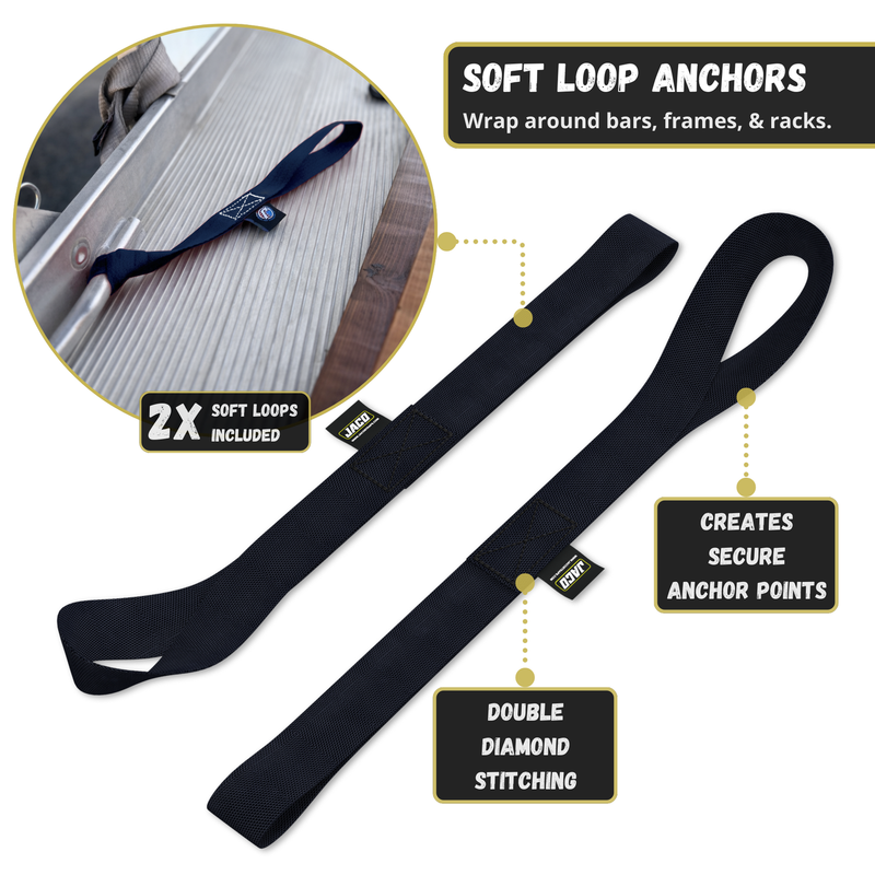 Load image into Gallery viewer, Retractable Ratchet Straps - 1" x 15 ft (1,760 lbs Break Strength) | Auto Self Retracting Cargo Tie Down Strap Set
