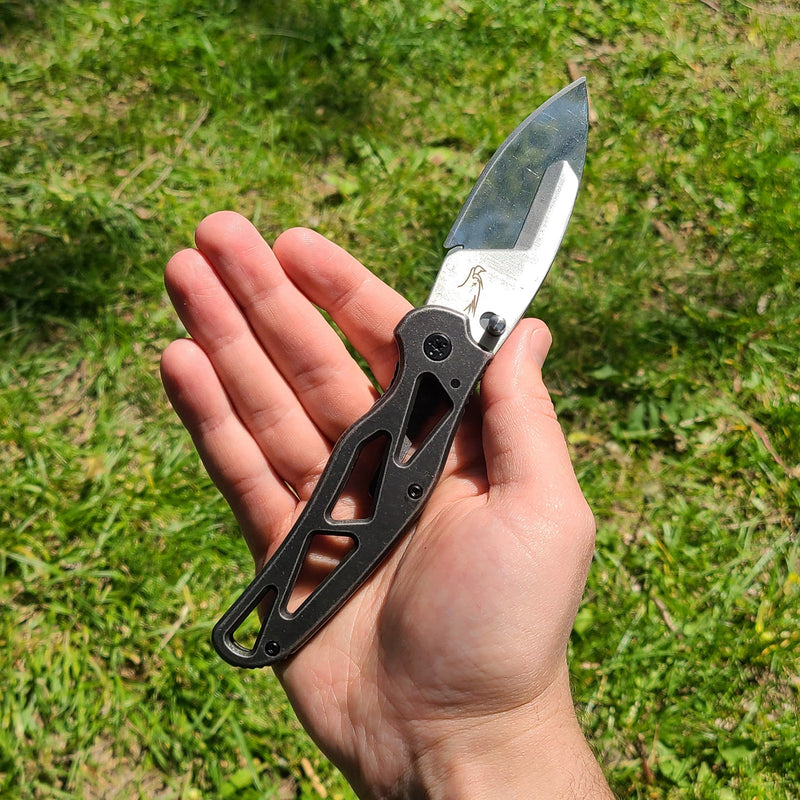 Load image into Gallery viewer, RAZORBACK Signature Folding Knife, 9 Interchangeable Blades
