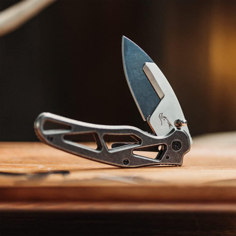 Load image into Gallery viewer, RAZORBACK Signature Folding Knife, 9 Interchangeable Blades
