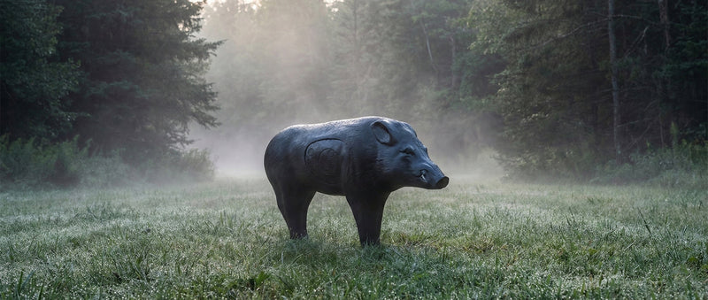 Load image into Gallery viewer, Real Wild 3D Black Boar Archery Target with EZ Pull Foam
