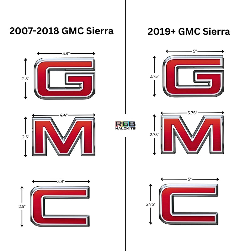 Load image into Gallery viewer, Rear Tailgate: GMC LED Emblem
