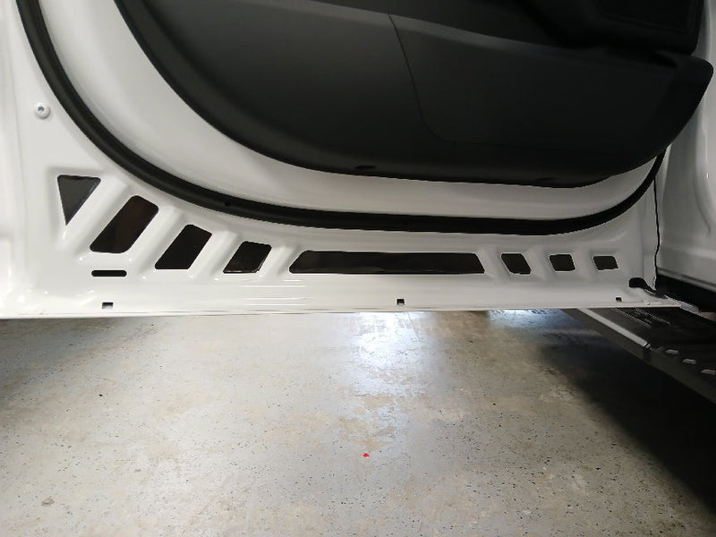 Load image into Gallery viewer, Reflective Safety Front and Rear Door Inserts for 2021-2025 Ford F150-550
