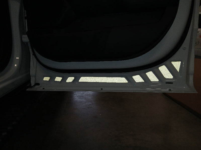 Load image into Gallery viewer, Reflective Safety Front and Rear Door Inserts for 2021-2025 Ford F150-550
