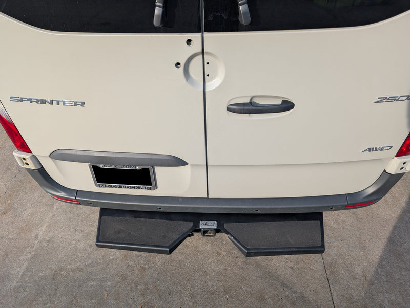 Load image into Gallery viewer, Mercedes Sprinter Rear XL Plateau Step
