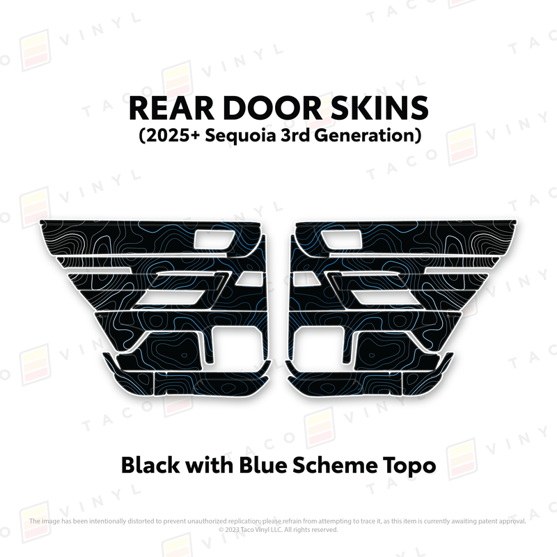 Load image into Gallery viewer, 2023+ Sequoia Door Skins
