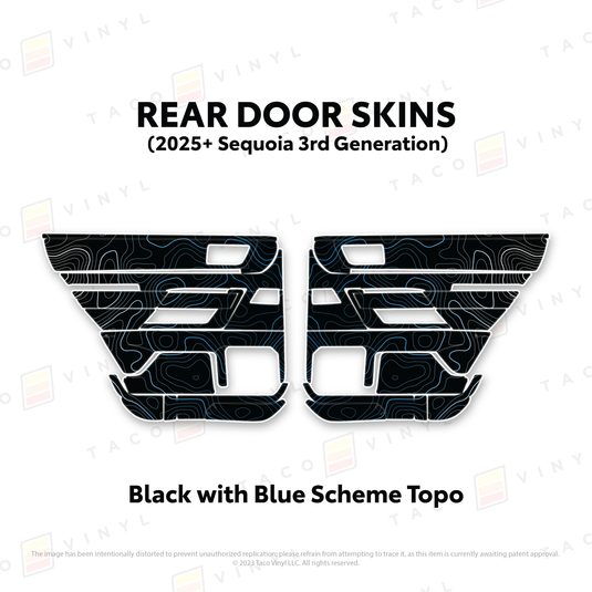 2023+ Sequoia Door Skins