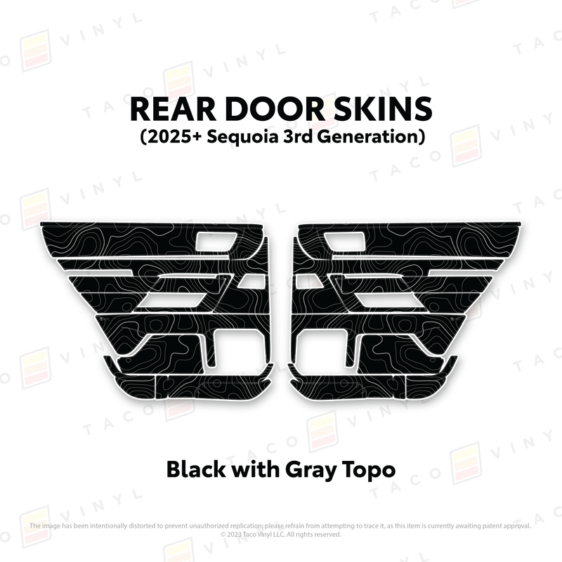 Load image into Gallery viewer, 2023+ Sequoia Door Skins
