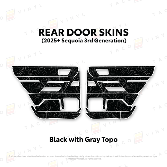 2023+ Sequoia Door Skins