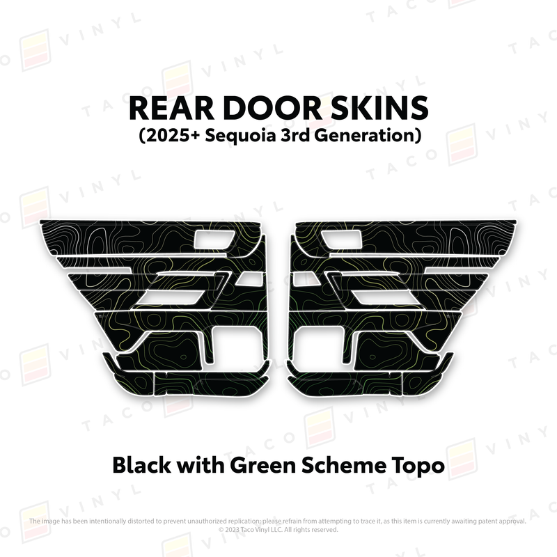 Load image into Gallery viewer, 2023+ Sequoia Door Skins
