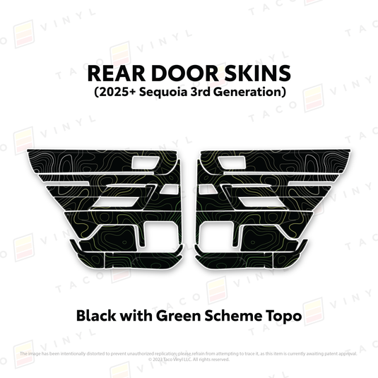 2023+ Sequoia Door Skins