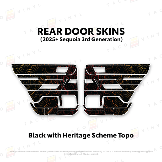 2023+ Sequoia Door Skins