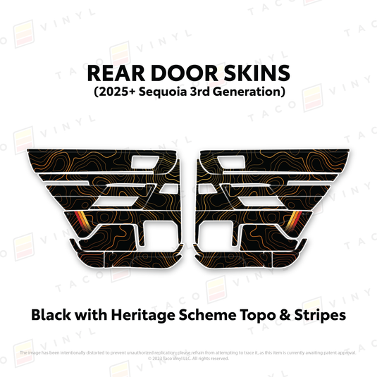2023+ Sequoia Door Skins