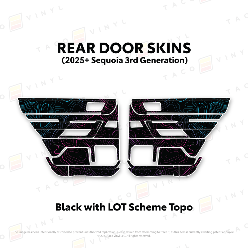 Load image into Gallery viewer, 2023+ Sequoia Door Skins
