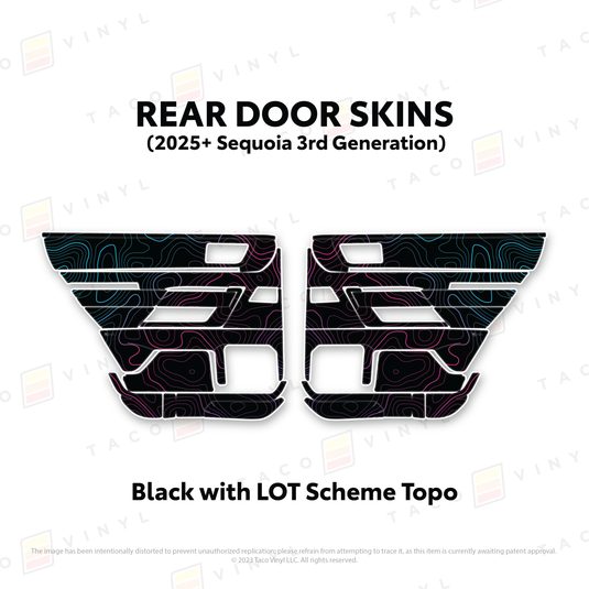 2023+ Sequoia Door Skins
