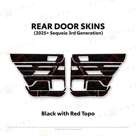 2023+ Sequoia Door Skins