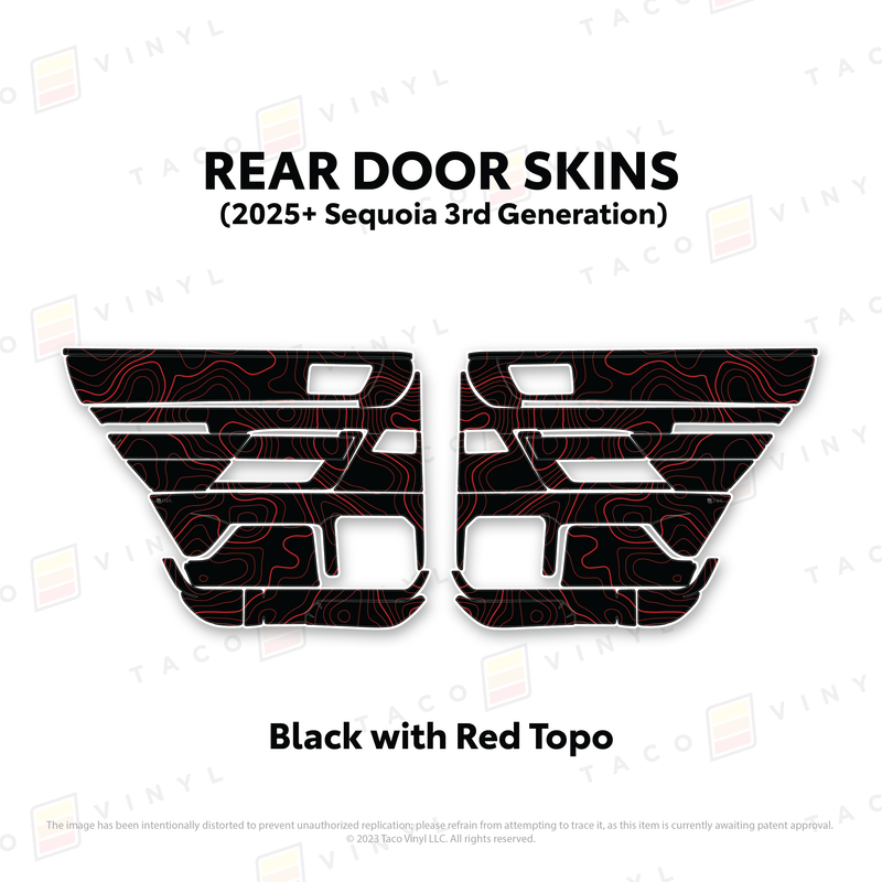 Load image into Gallery viewer, 2023+ Sequoia Door Skins
