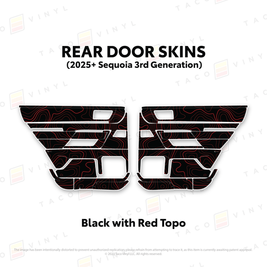 2023+ Sequoia Door Skins