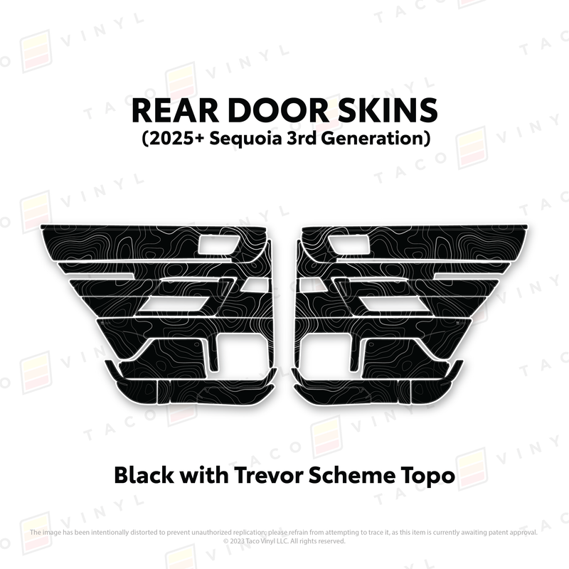 Load image into Gallery viewer, 2023+ Sequoia Door Skins
