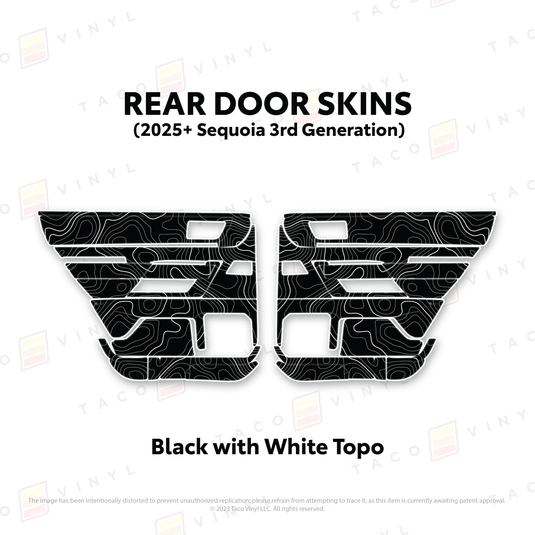 2023+ Sequoia Door Skins