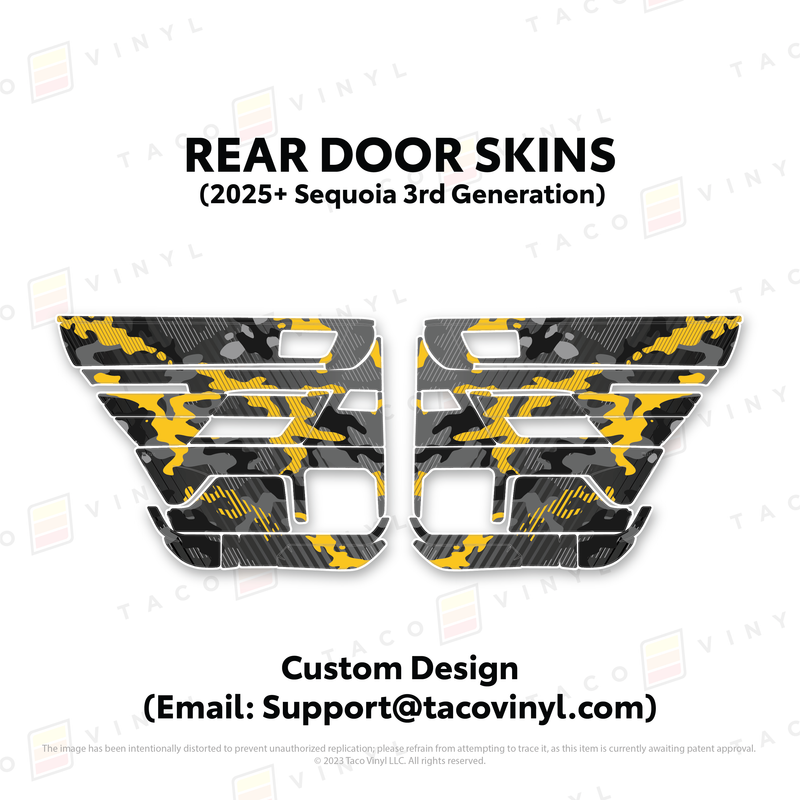 Load image into Gallery viewer, 2023+ Sequoia Door Skins
