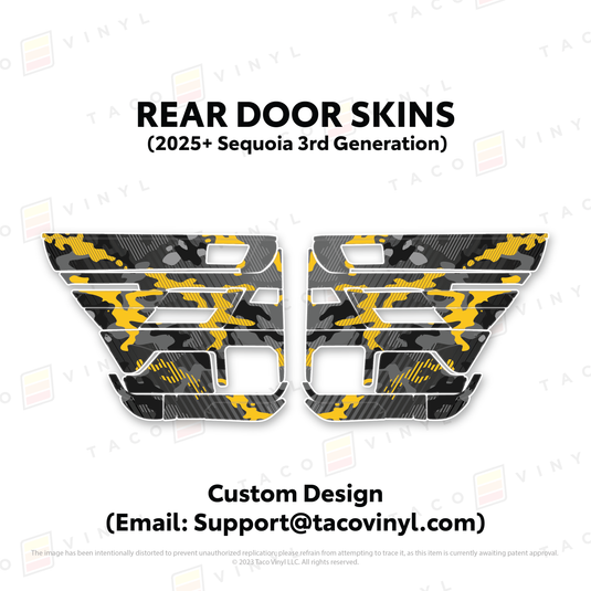 2023+ Sequoia Door Skins