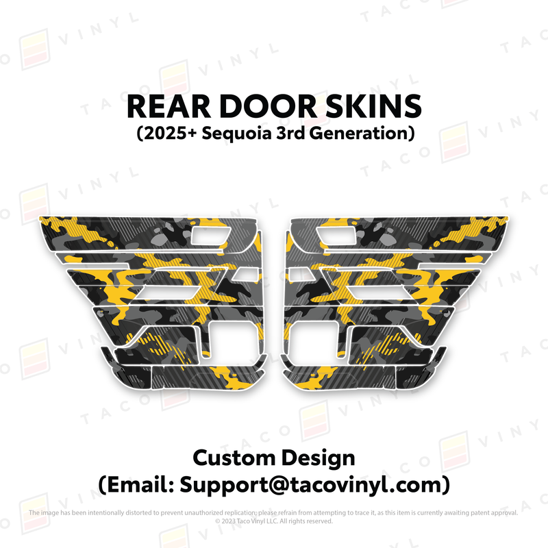 Load image into Gallery viewer, 2023+ Sequoia Door Skins
