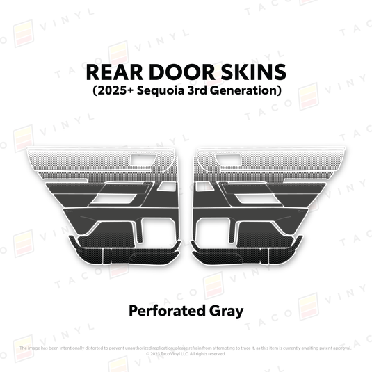 2023+ Sequoia Door Skins