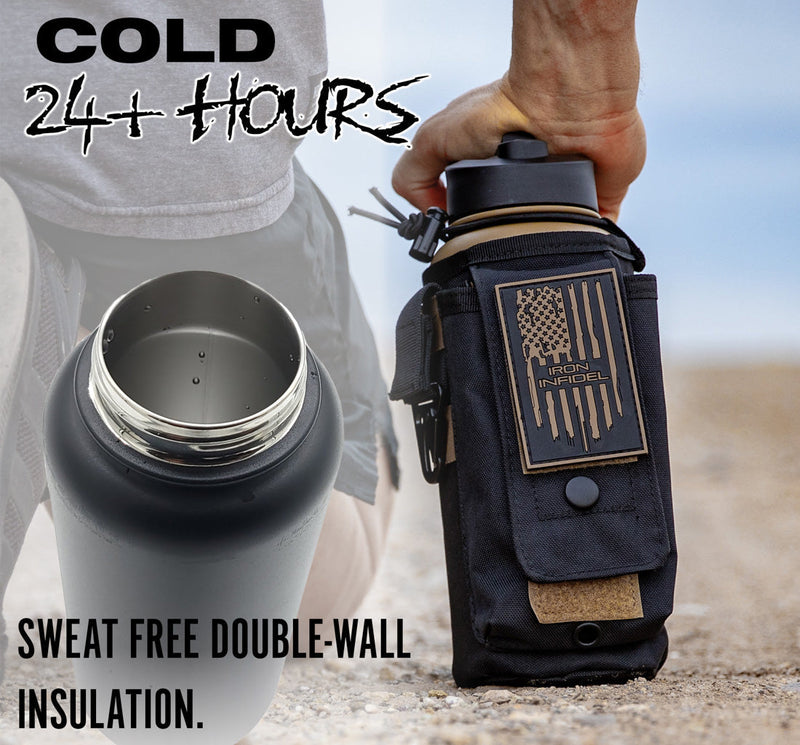 Load image into Gallery viewer, 32oz Compact Battle Bottles
