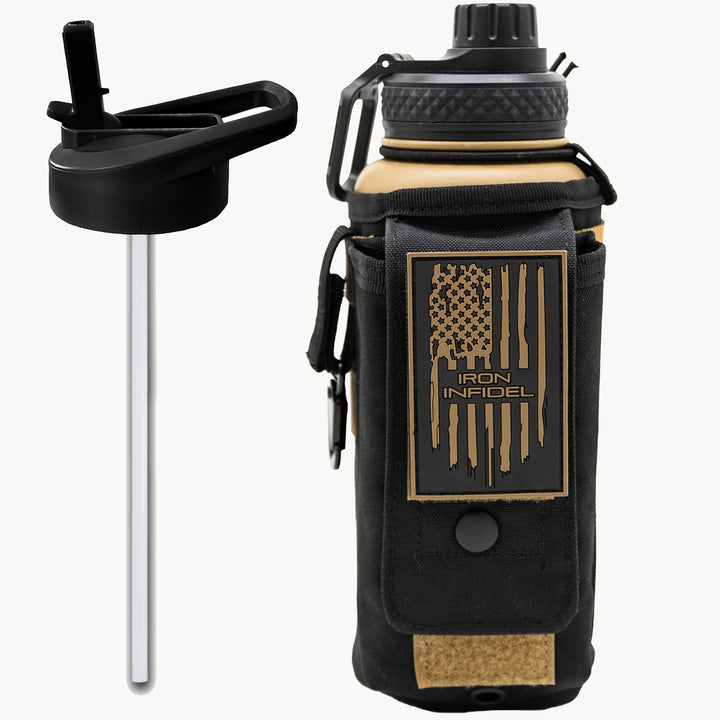 Load image into Gallery viewer, 32oz Compact Battle Bottles
