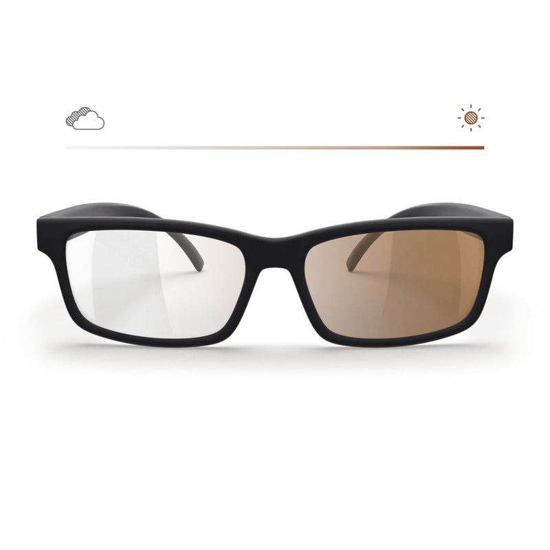 Load image into Gallery viewer, Rectangle Transitions® Xtra Active Prescription Sunglasses

