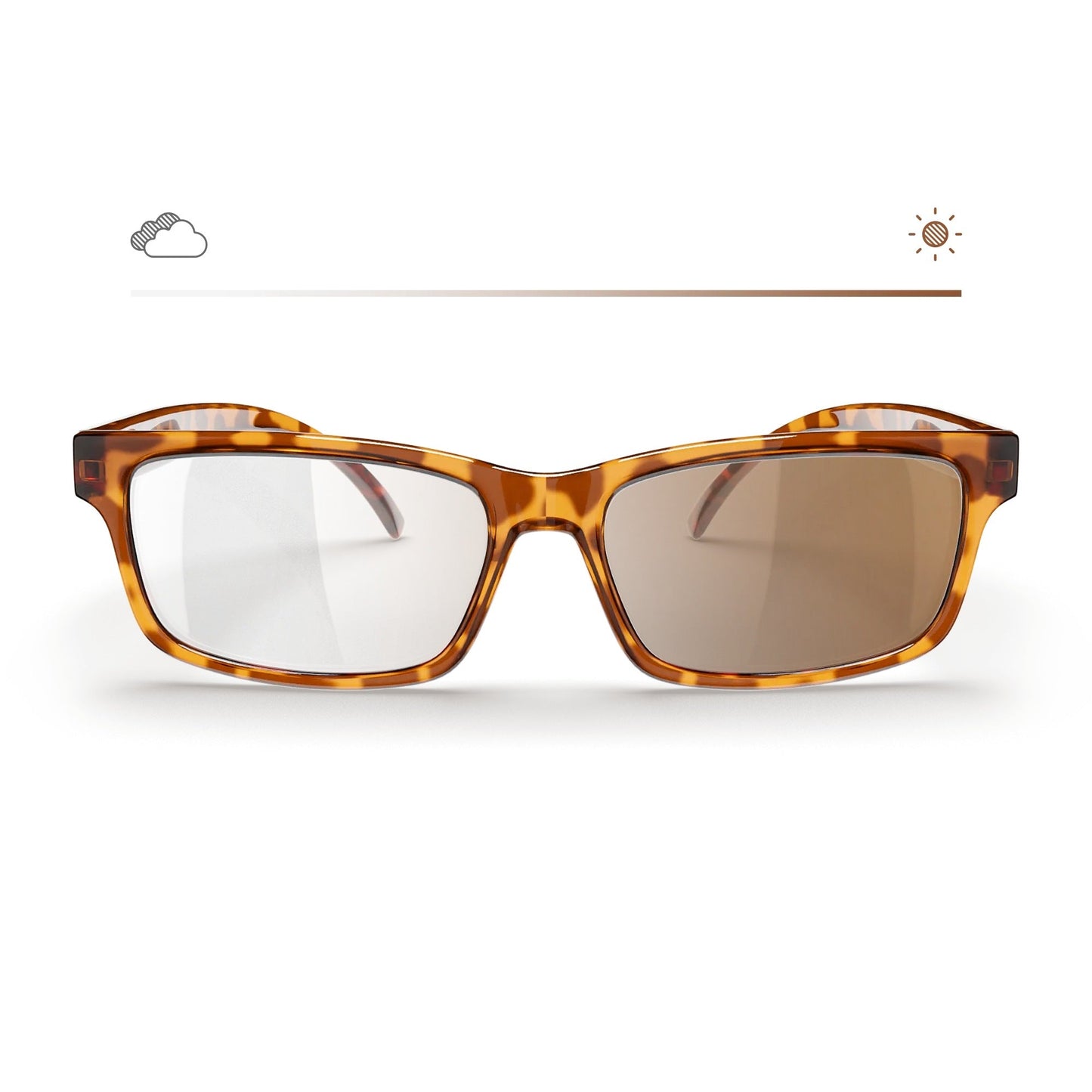 Tortoise Rectangle Prescription Transitions® Xtra Active
