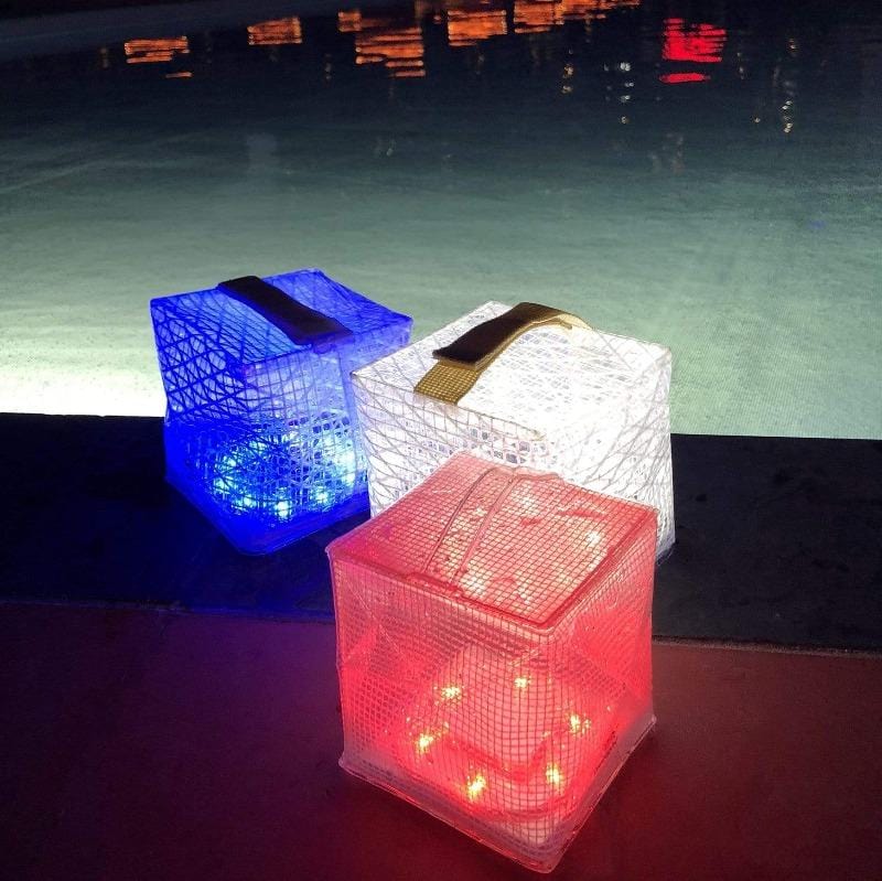 Load image into Gallery viewer, SolarPuff Merlin Multicolor Solar Lantern – Color Mood Light, Waterproof &amp; Foldable
