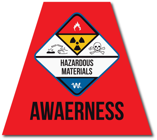HAZMAT AWARENESS REFLECTIVE HELMET (TET) TETRAHEDRON
