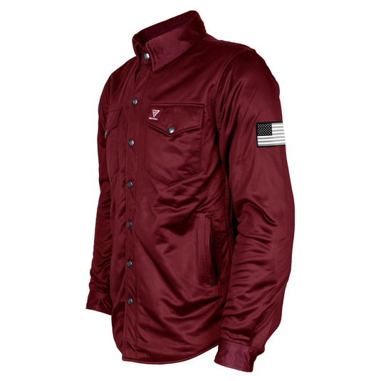 Ultra Protective Shirt - Red Maroon Solid