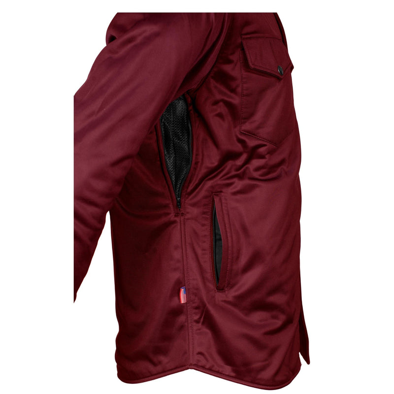 Load image into Gallery viewer, Ultra Protective Shirt - Red Maroon Solid

