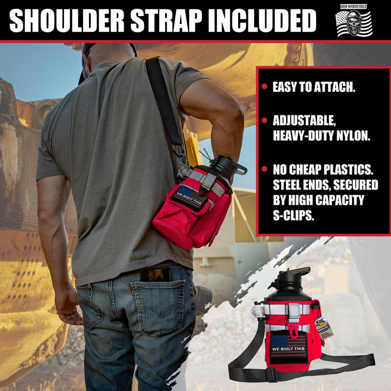 Load image into Gallery viewer, 64oz Iron Workforce Bottles
