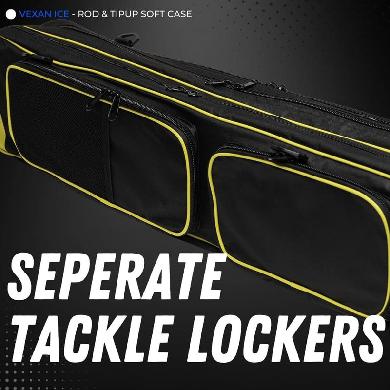 Load image into Gallery viewer, 36.5&quot; Ice Fishing Combo Rod Tackle Bag
