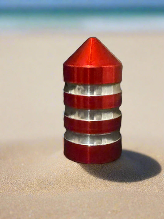 Marshin Whips Billet Magnetic Base Caps | Protective Dust Covers | Pair