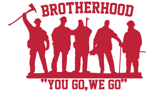 BROTHERHOOD YOU GO WE GO WINDOW DECAL
