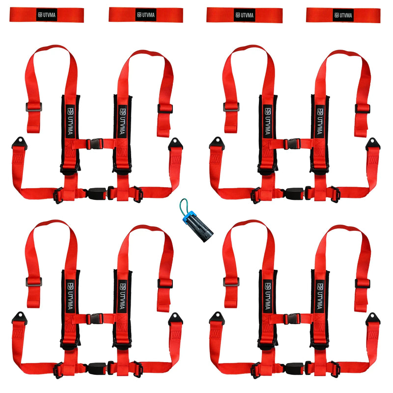 Load image into Gallery viewer, Four Harness Pack Auto Buckle with Harness Collars
