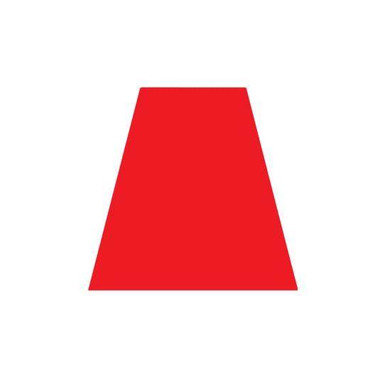 RED REFLECTIVE HELMET (TET) TETRAHEDRON