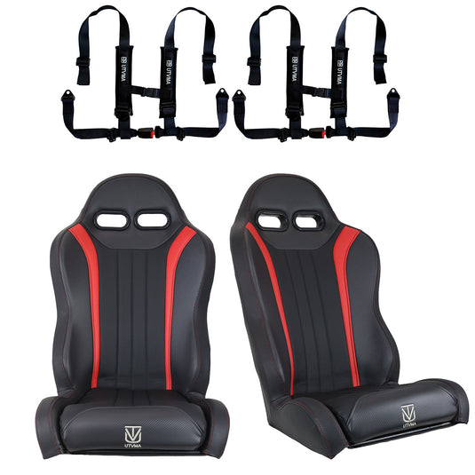 "Weekender" Series Pair of Front Suspension Bucket Seats Commander MAX (2021+)