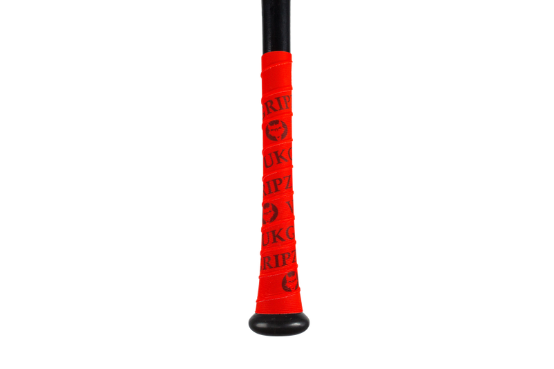 Load image into Gallery viewer, Red Bat Grip Tape with Black
