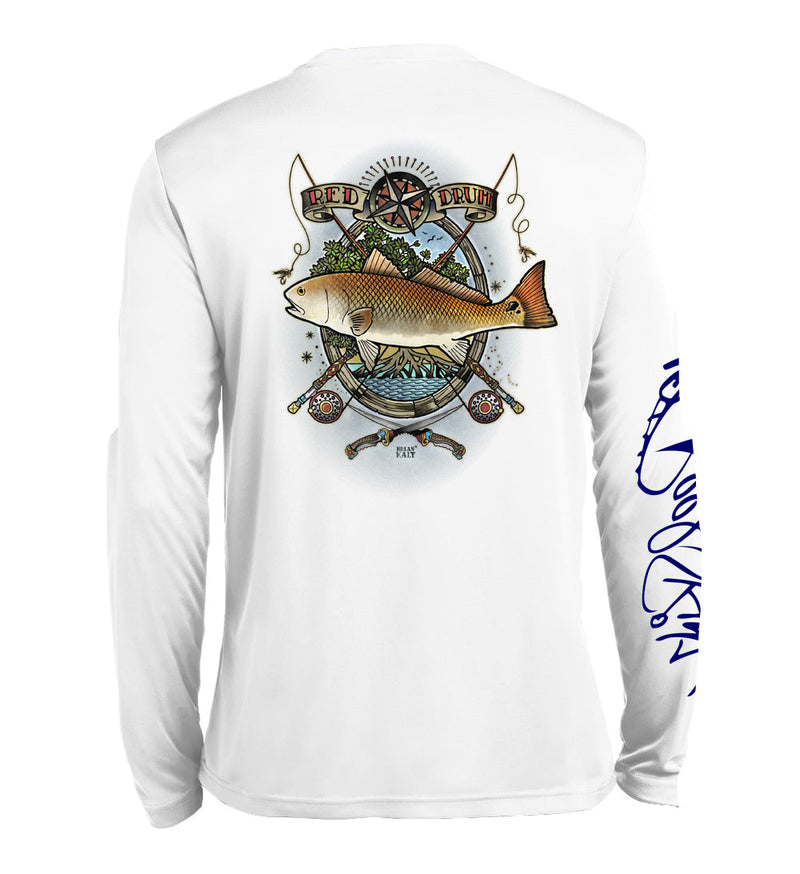 Load image into Gallery viewer, Red Fish Tattoo by Brian Kalt
