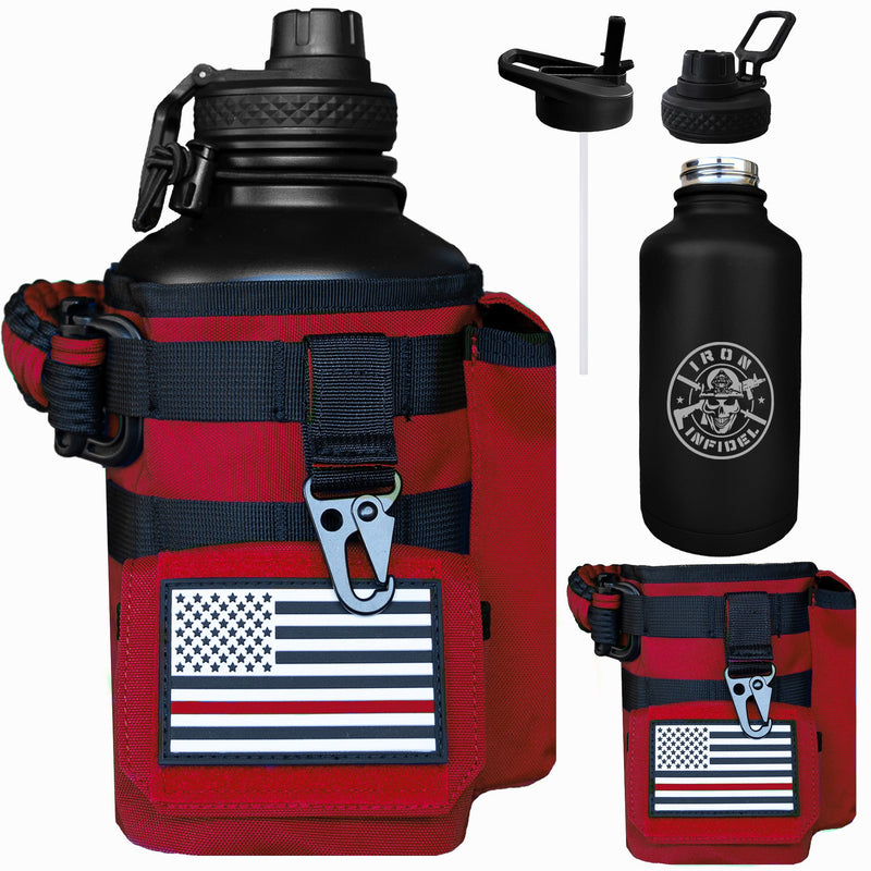 Load image into Gallery viewer, 64oz Battle Bottle Water Bottles
